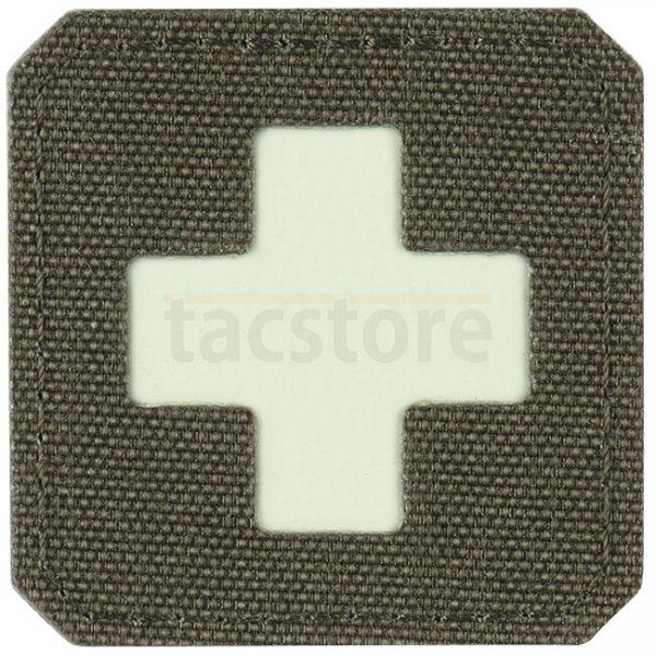 M-Tac Medic Cross Laser Cut Patch GID - Ranger Green