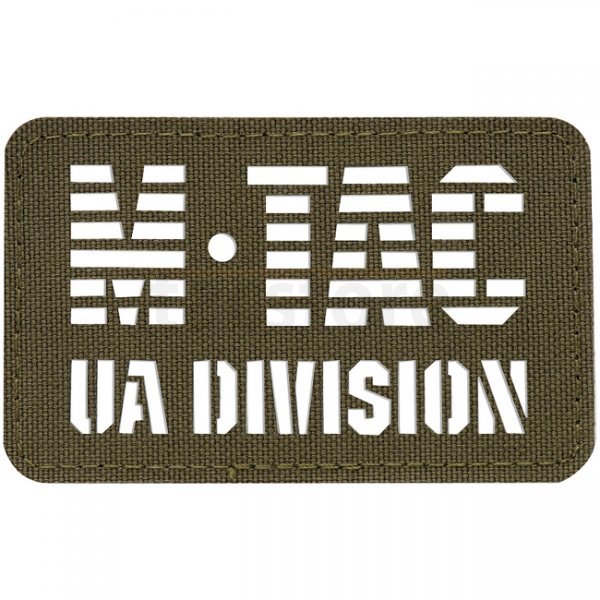 M-Tac UA Division Laser Cut Patch - Ranger Green