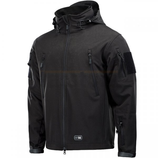 M-Tac Softshell Jacket & Liner - Black - XL