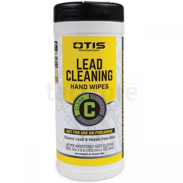 Otis Lead Remover Hand Wipes Canister