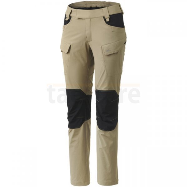 Helikon-Tex Women's OTP Outdoor Tactical Pants - Khaki / Black - XS - Long