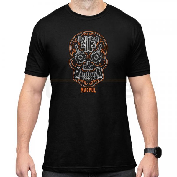 Magpul Sugar Skull Blend T-Shirt - Black - S