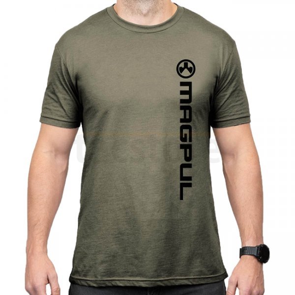 Magpul Vert Logo Cotton T-Shirt - Olive - M