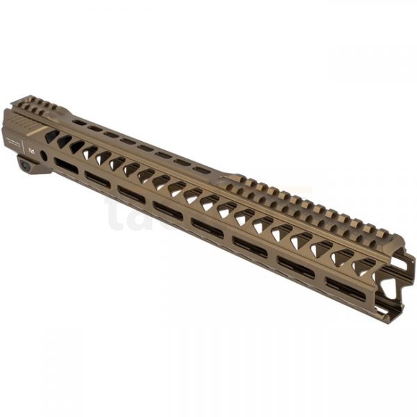 Strike Industries AR15 Strike Rail Handguard M-LOK 15.5 Inches - Dark Earth