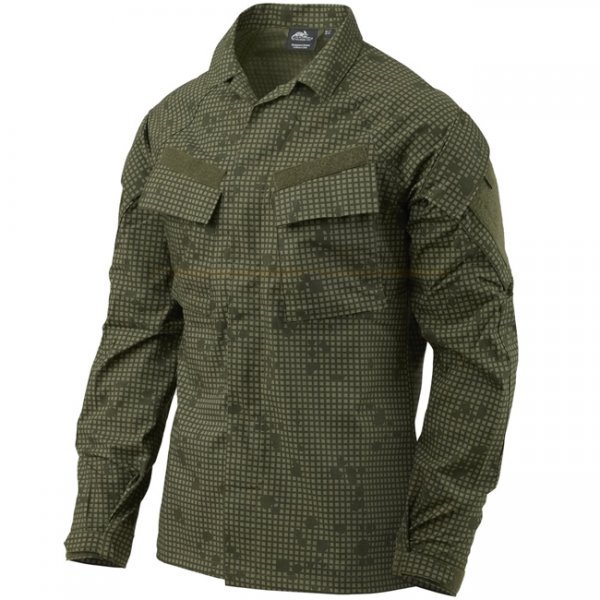 Helikon-Tex Raid Shirt - PolyCotton Stretch Ripstop - Desert Night Camo - XS