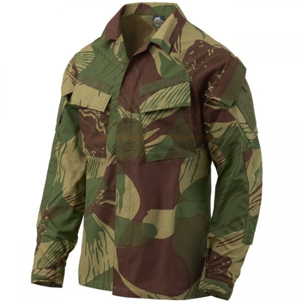 Helikon-Tex Raid Shirt - PolyCotton Stretch Ripstop - Rhodesian Camo - 2XL