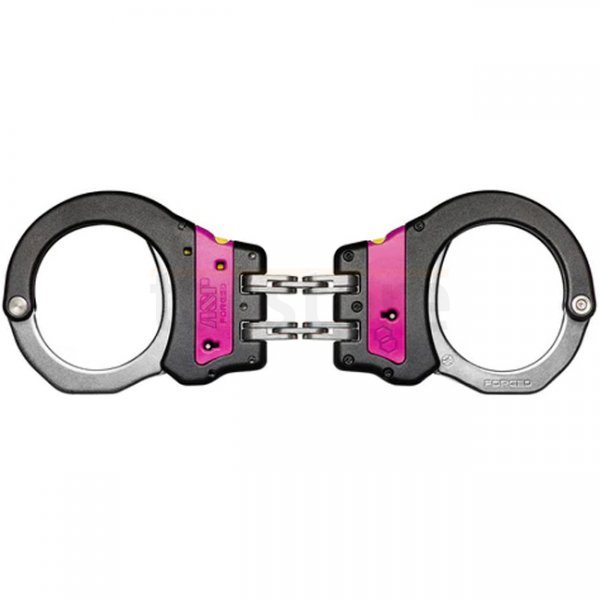 ASP Identifier Hinge Ultra Plus Cuffs Steel Bow - Pink