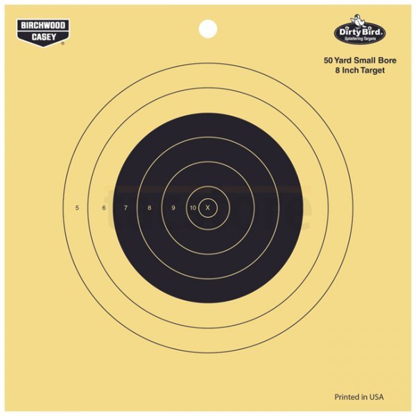 Birchwood Casey Dirty Bird 8 Inch 50 Yard Small Bore Reactive Target - 25 Targets