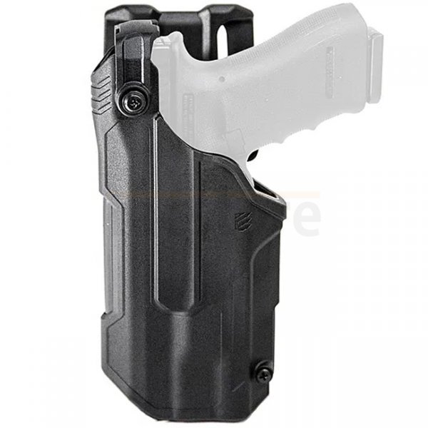 BLACKHAWK T-Series L3D Duty Holster Glock 17/19/22/23/31/32/47 TLR-1/2 LH - Black