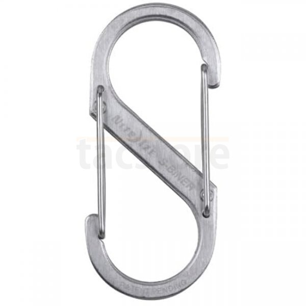 Nite Ize Dual Carabiner Stainless Steel #3 - Silver