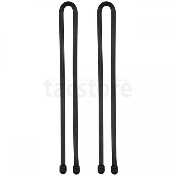 Nite Ize Gear Tie Reusable Rubber Twist Tie 2 Pack 12 Inch - Black