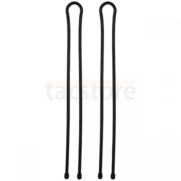 Nite Ize Gear Tie Reusable Rubber Twist Tie 2 Pack 32 Inch - Black