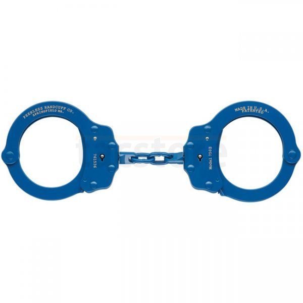 Peerless Model 750C Chain Link Handcuff - Blue