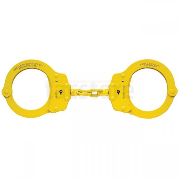 Peerless Model 750C Chain Link Handcuff - Yellow