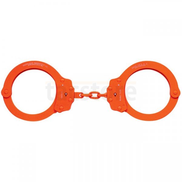 Peerless Model 752C Oversize Chain Link Handcuff - Orange