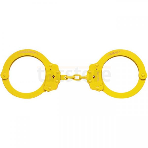 Peerless Model 752C Oversize Chain Link Handcuff - Yellow