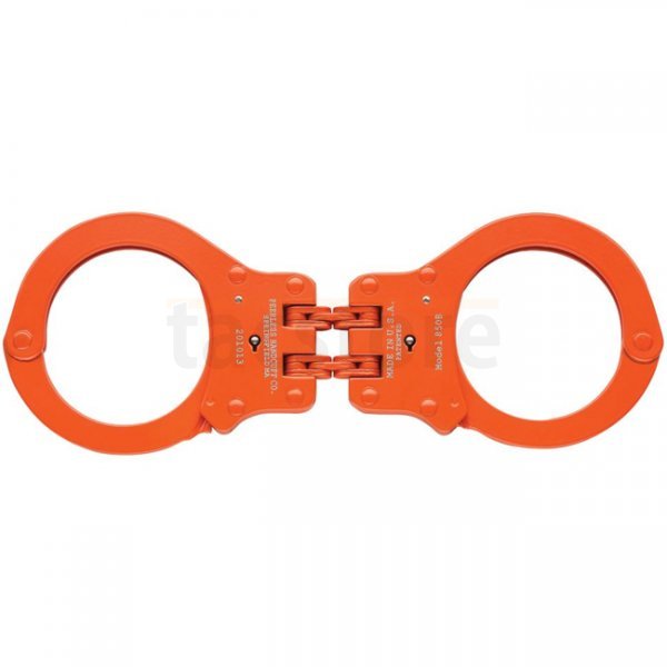 Peerless Model 850C Hinged Handcuff - Orange