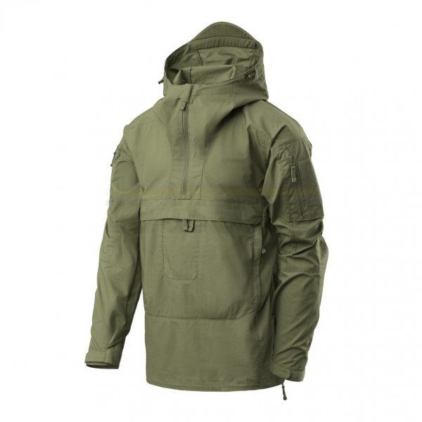 Helikon-Tex Tracer Anorak Jacket - Polycotton Stretch Ripstop - Olive Green - 3XL