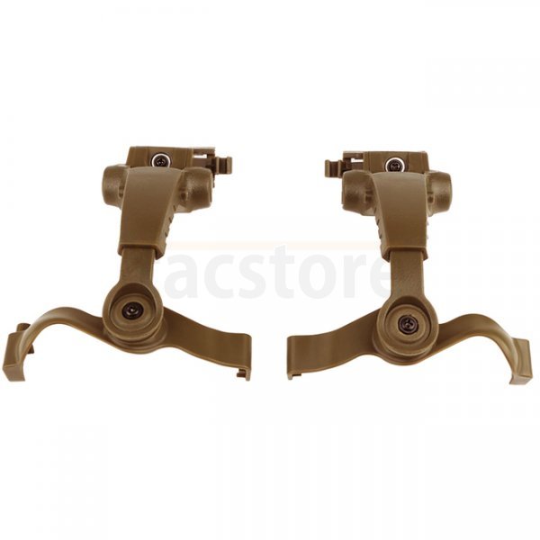 Earmor M16 PLUS EXFIL Rail Mount Kit - Coyote Brown