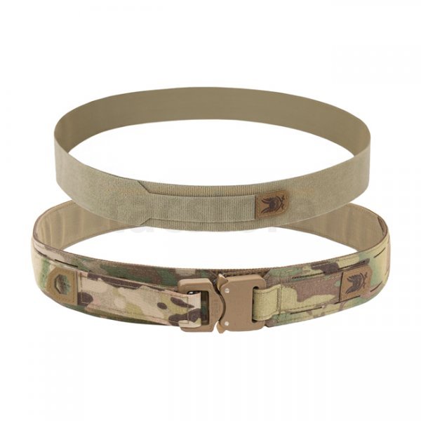 Warrior Laser Cut Fight Light Belt & Internal Velcro Belt - Multicam - M