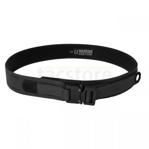 Warrior Laser Cut Fight Light Belt - Black - L