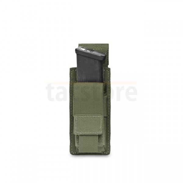 Warrior Single 9mm Pistol Magazine Pouch - Olive 1