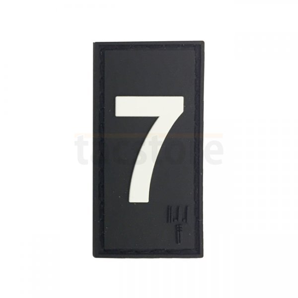 Pitchfork Number 7 Patch - Black