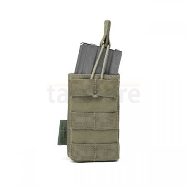 Warrior Single M4 Open Magazine Pouch - Ranger Green