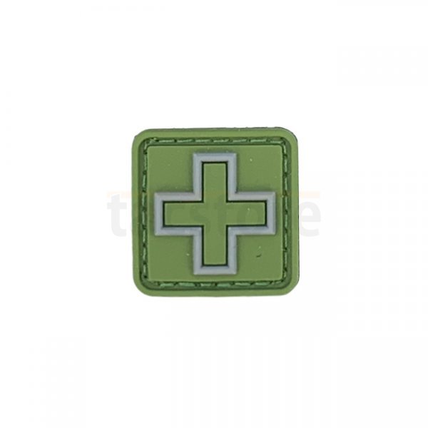 Pitchfork Medic Cross Patch - Green