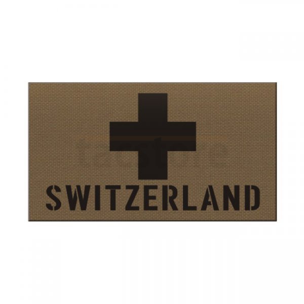 Pitchfork Switzerland IR Print Patch - Coyote