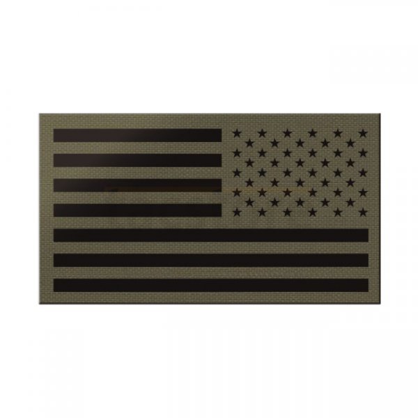 Pitchfork USA IR Print Patch Right - Ranger Green