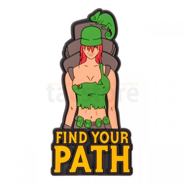 Helikon-Tex Find Your Path PVC Patch - Olive Green