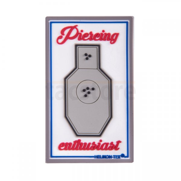 Helikon-Tex Piercing Enthusiast PVC Patch - White