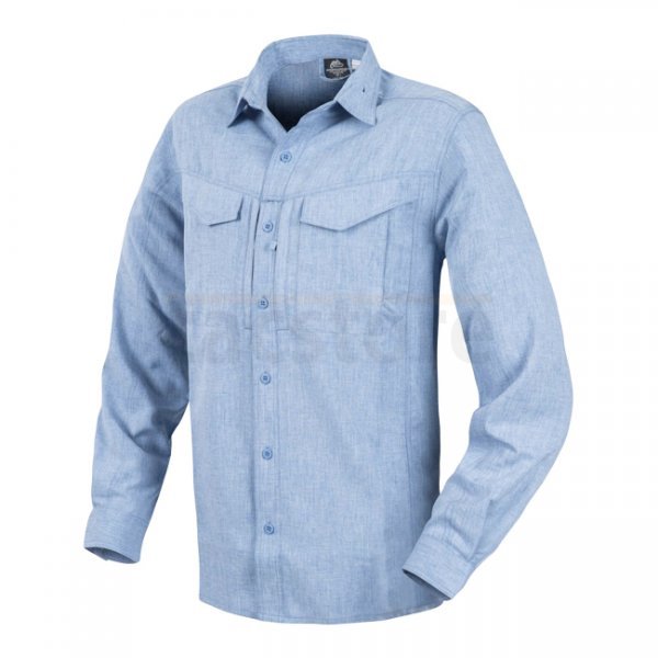 Helikon-Tex Defender Mk2 Gentleman Shirt - Melange Light-Blue - 2XL