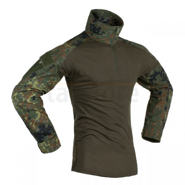 Invader Gear Combat Shirt - Flecktarn - M