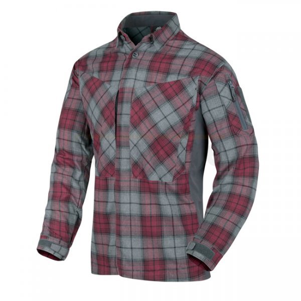 Helikon-Tex MBDU Flannel Shirt - Ruby Plaid - M