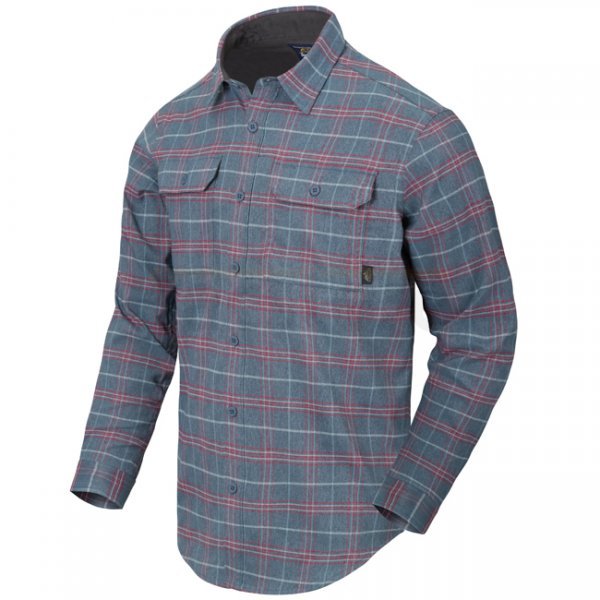 Helikon-Tex GreyMan Shirt - Graphite Plaid - S