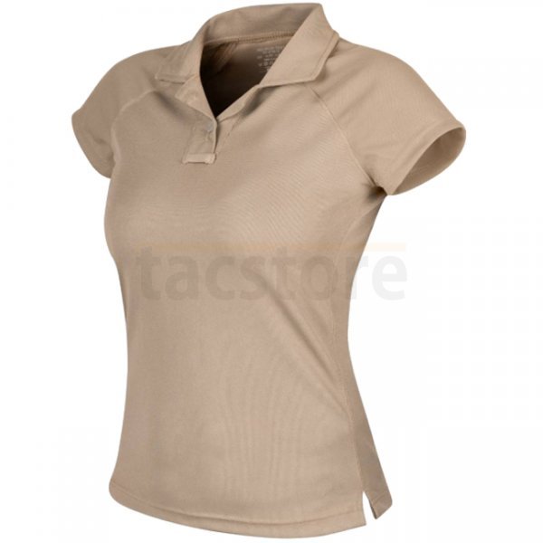 Helikon-Tex Women's UTL Polo Shirt TopCool Lite - Khaki - XS