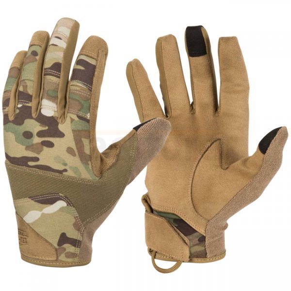 Helikon-Tex Range Tactical Gloves - Multicam / Coyote A - XL