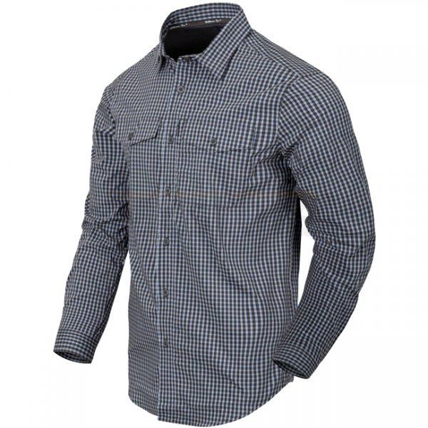 Helikon-Tex Covert Concealed Carry Shirt - Phantom Grey Checkered - S