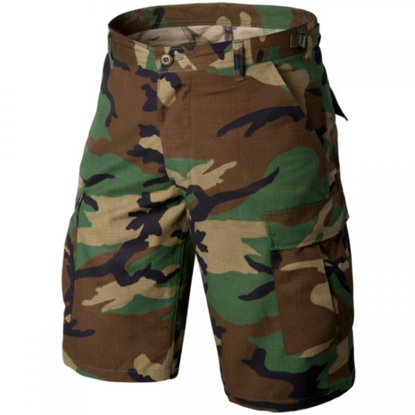 Helikon-Tex BDU Shorts PolyCotton Ripstop - US Woodland - S