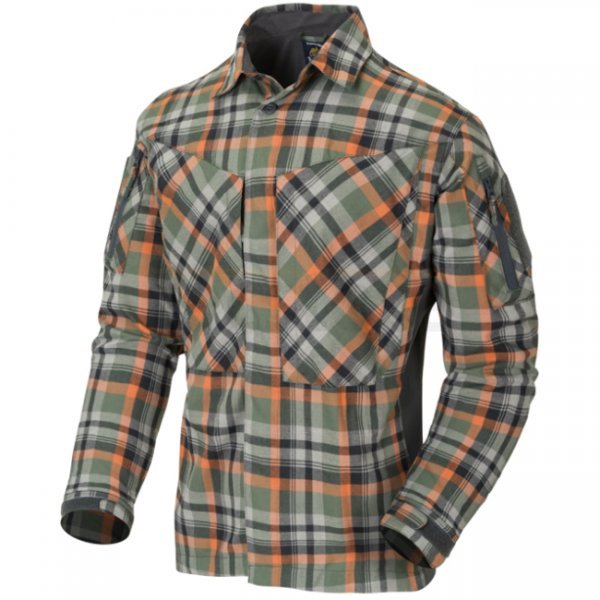 Helikon-Tex MBDU Flannel Shirt - Timber Olive Plaid - M