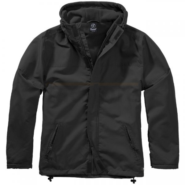 Brandit Windbreaker Frontzip - Black - M