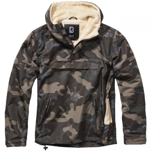 Brandit Windbreaker Sherpa - Dark Camo - L