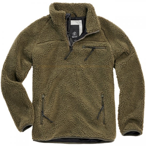 Brandit Teddyfleece Troyer - Olive - S