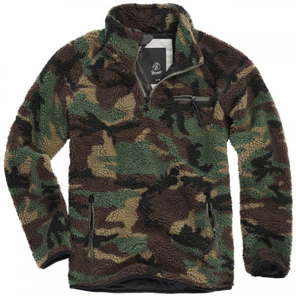 Brandit Teddyfleece Troyer - Woodland - 5XL