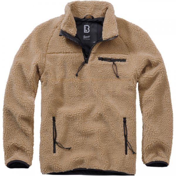 Brandit Teddyfleece Troyer - Camel - S