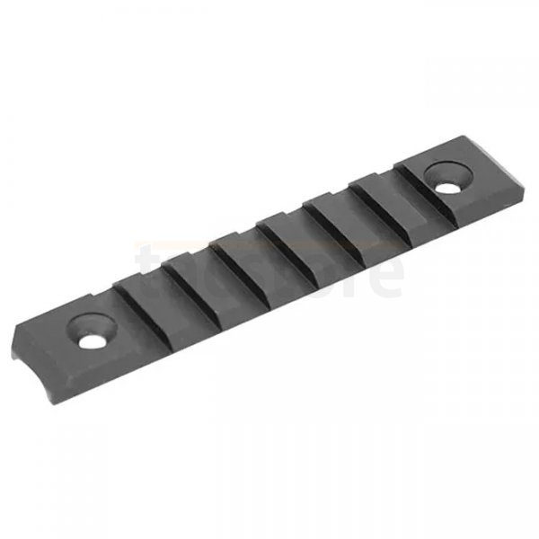 Leapers Pro Super Slim Low Profile Rail 7-Slots - Black