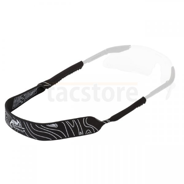 Helikon-Tex Neoprene Eyewear Retainer - Black / White