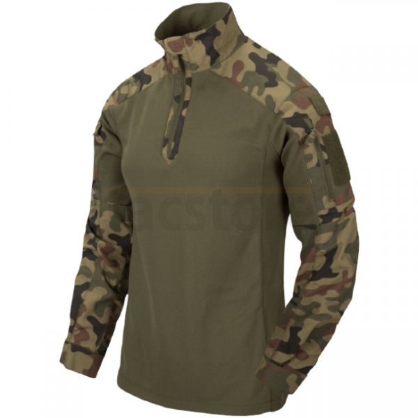 Helikon-Tex MCDU Combat Shirt NyCo Ripstop - PL Woodland - S - Regular